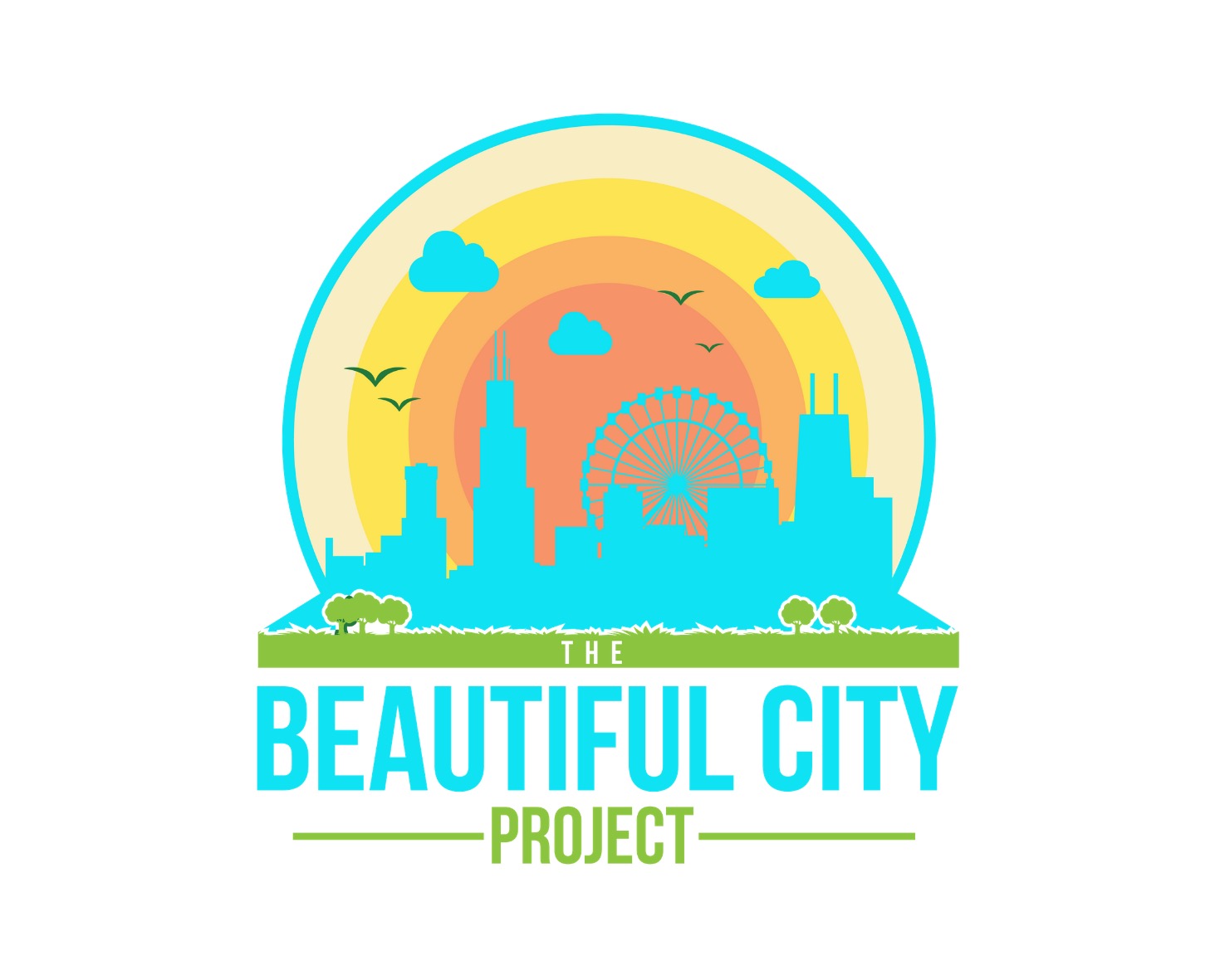 The Beautiful City Project logo art